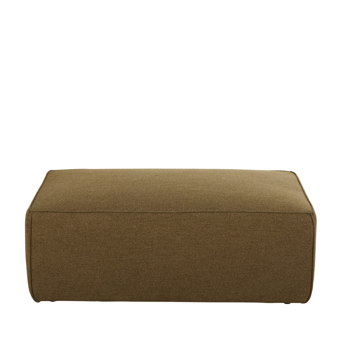 Pouf Modulable Tissu Vert Kaki vert kaki - vue 1