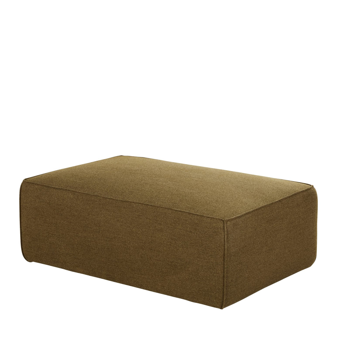 Pouf Modulable Tissu Vert Kaki vert kaki - vue 2