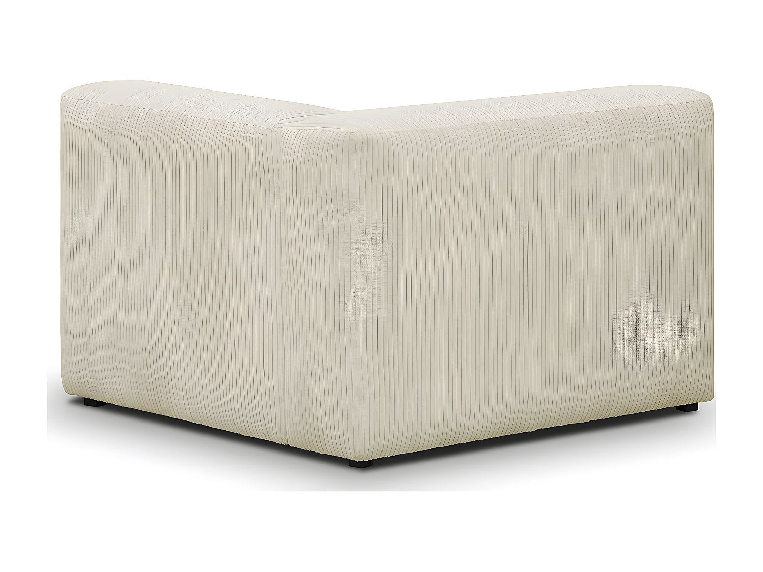 Chauffeuse modulable beige velours