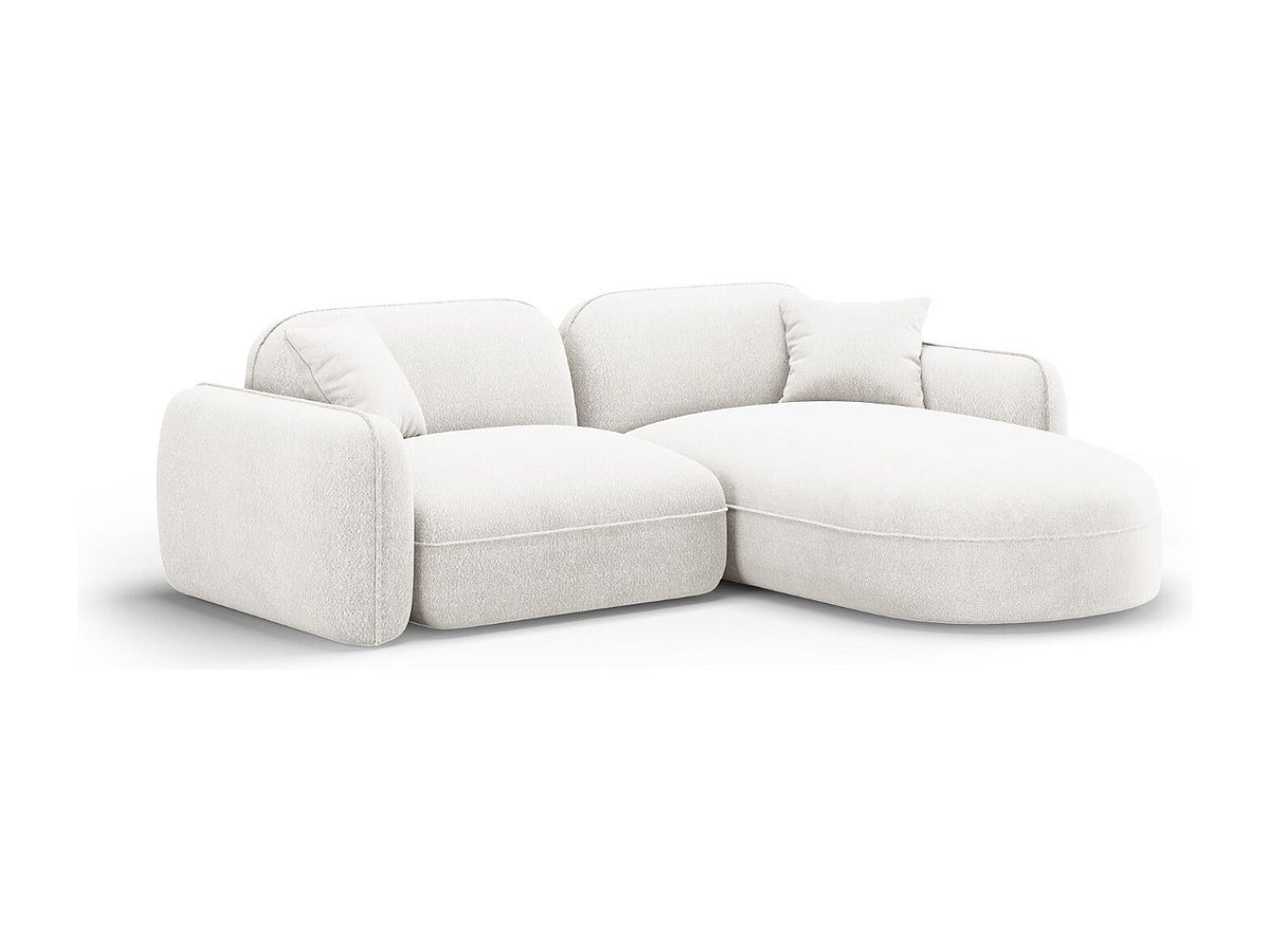 Canapé modulable 3 places beige velours
