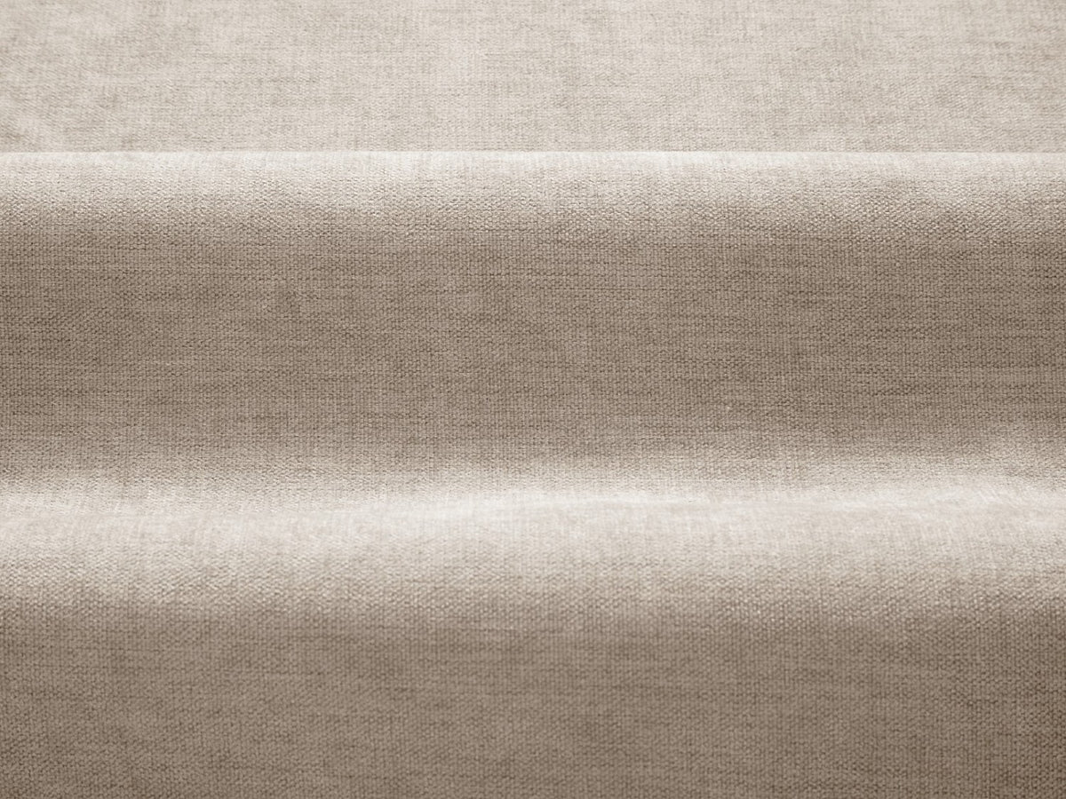 Canapé modulable 4 places beige tissu