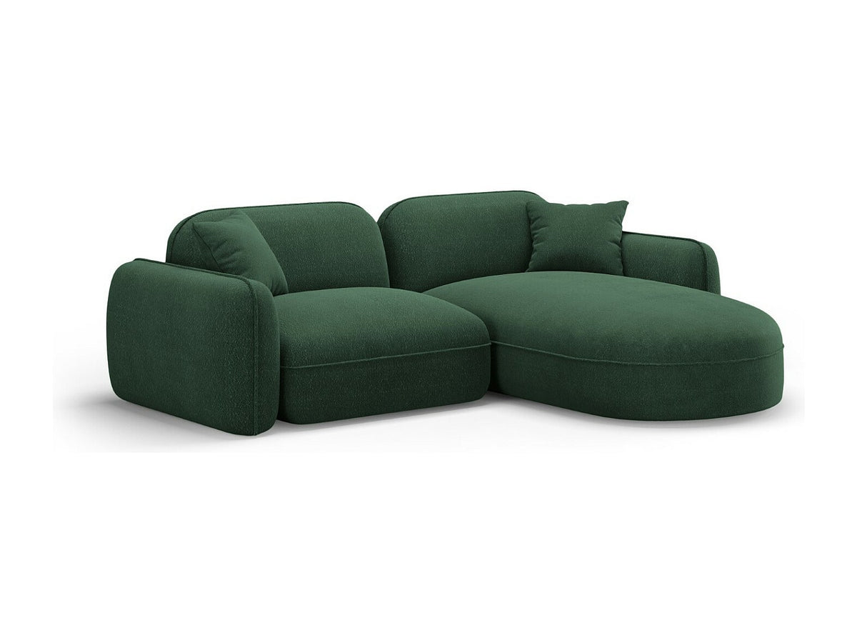 Canapé modulable 3 places vert velours