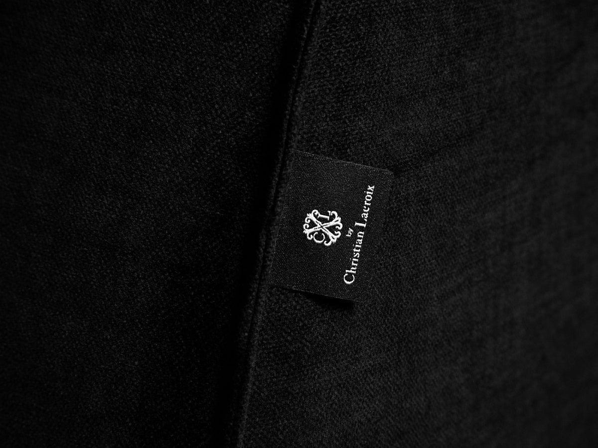 Canapé modulable 2 places noir velours - Charles