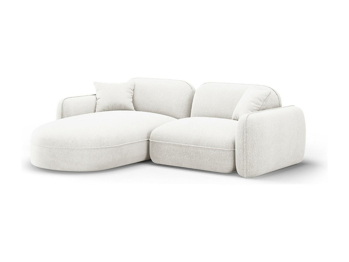 Canapé modulable 3 places beige velours