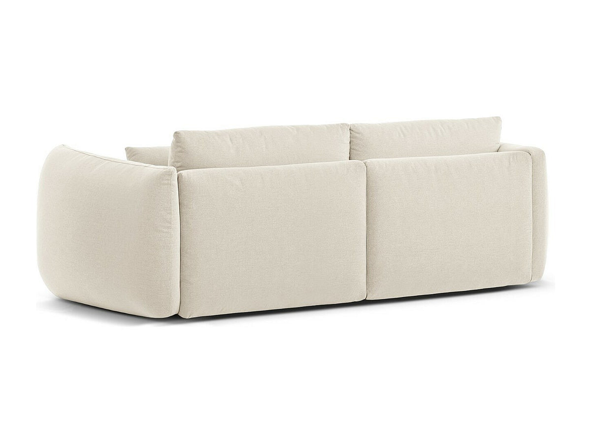 Canapé modulable 3 places beige tissu