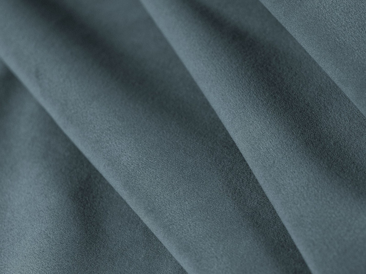 Canapé modulable 4 places bleu velours