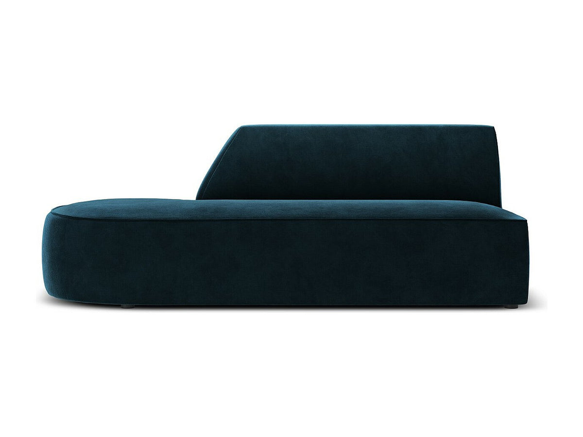 Canapé modulable 2 places vert velours - Charles