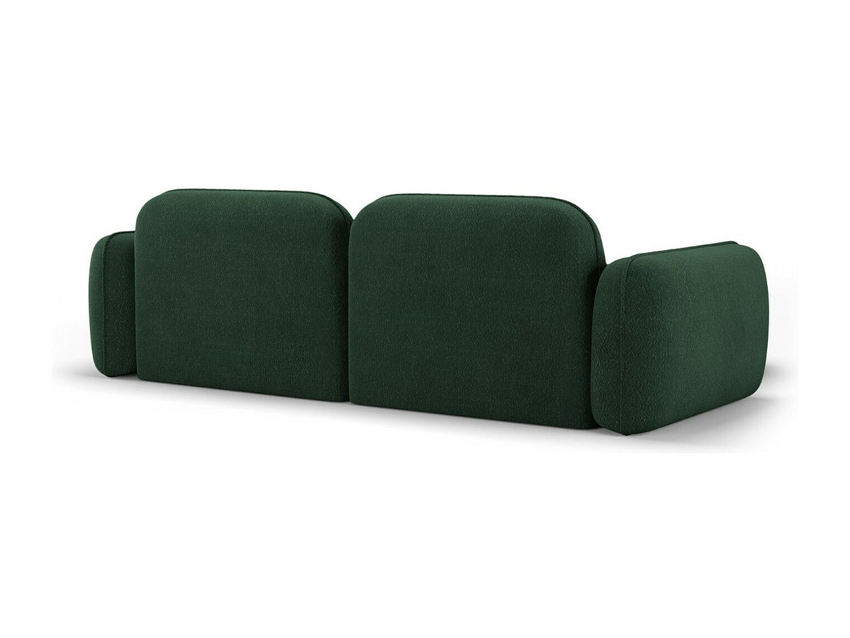 Canapé modulable 3 places vert velours