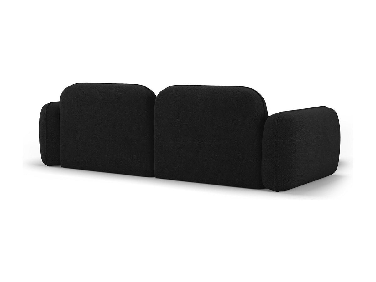 Canapé modulable 3 places gris velours