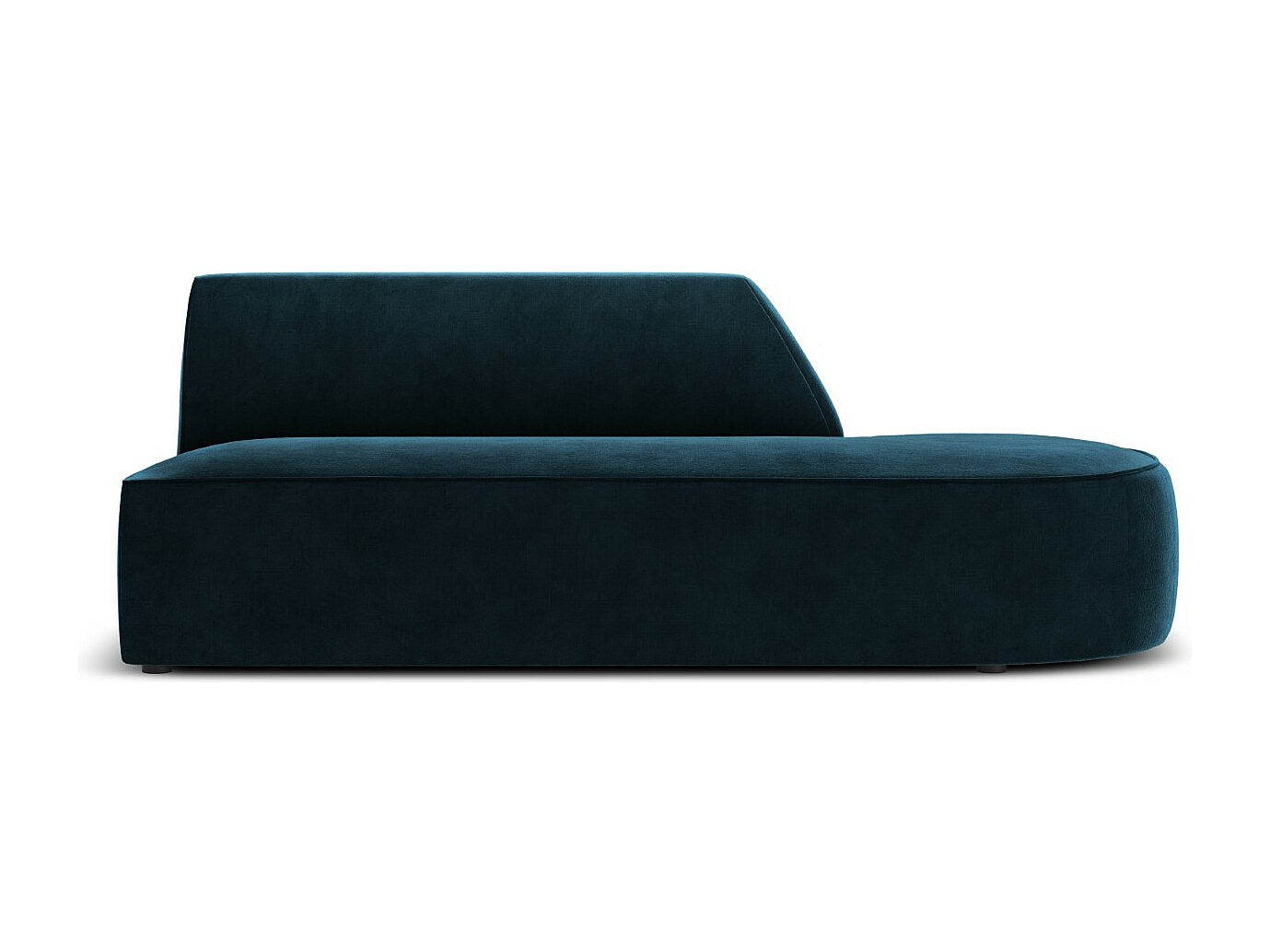 Canapé modulable 2 places vert velours - Charles