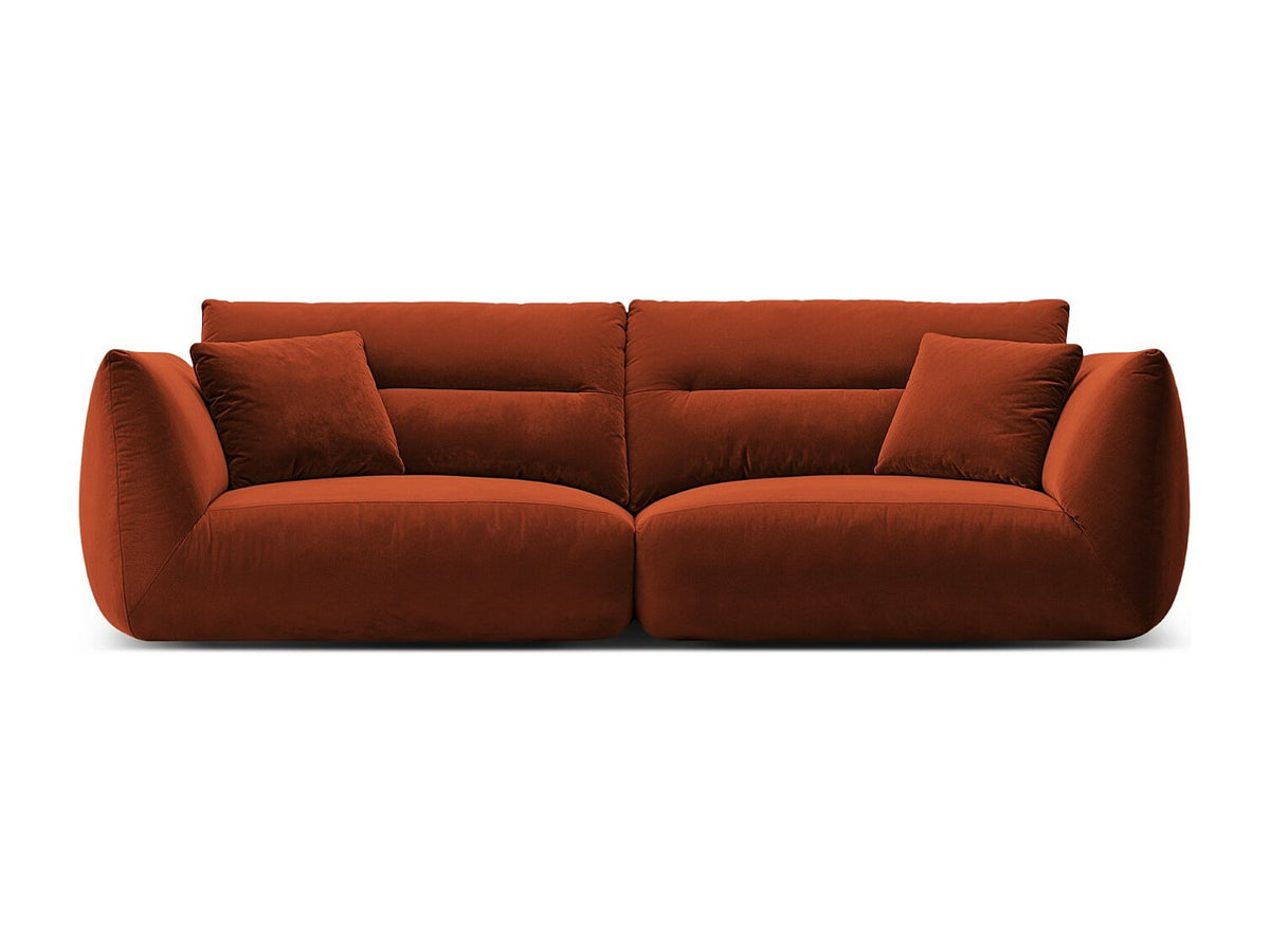 Canapé modulable 4 places velours