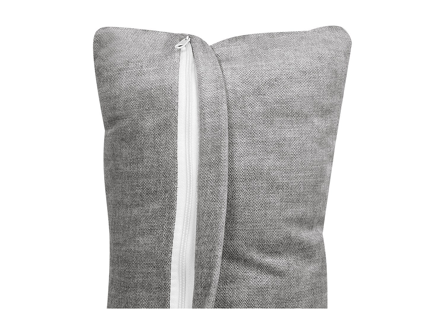 Canapé modulable 2 places gris tissu