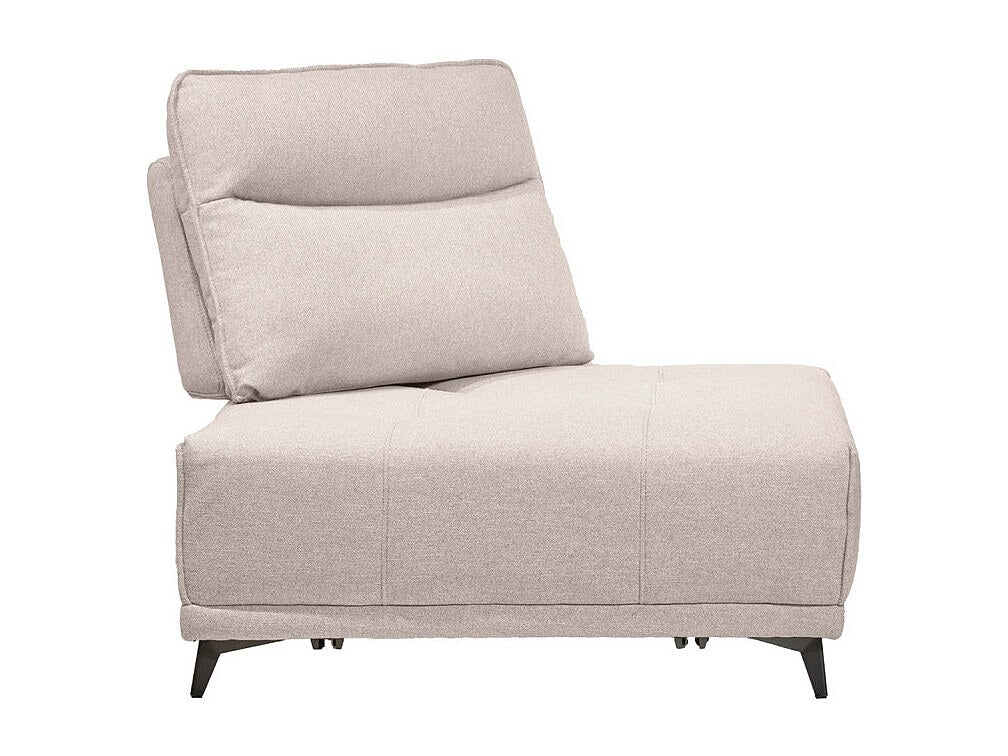 Angle pour canapé modulable beige tissu - Gina