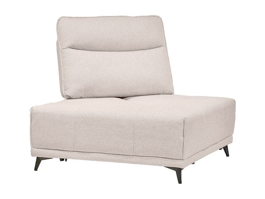 Angle pour canapé modulable beige tissu - Gina