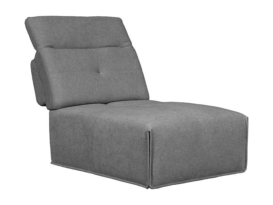 Chauffeuse modulable gris tissu - Living