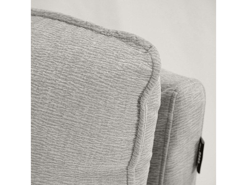 Angle pour canapé modulable gris tissu - Charles