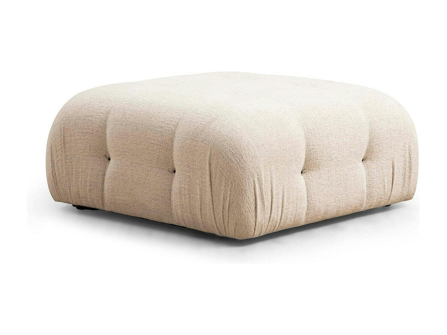 Angle pour canapé modulable beige tissu
