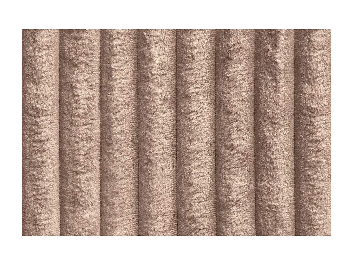 Canapé modulable convertible 2 places marron velours