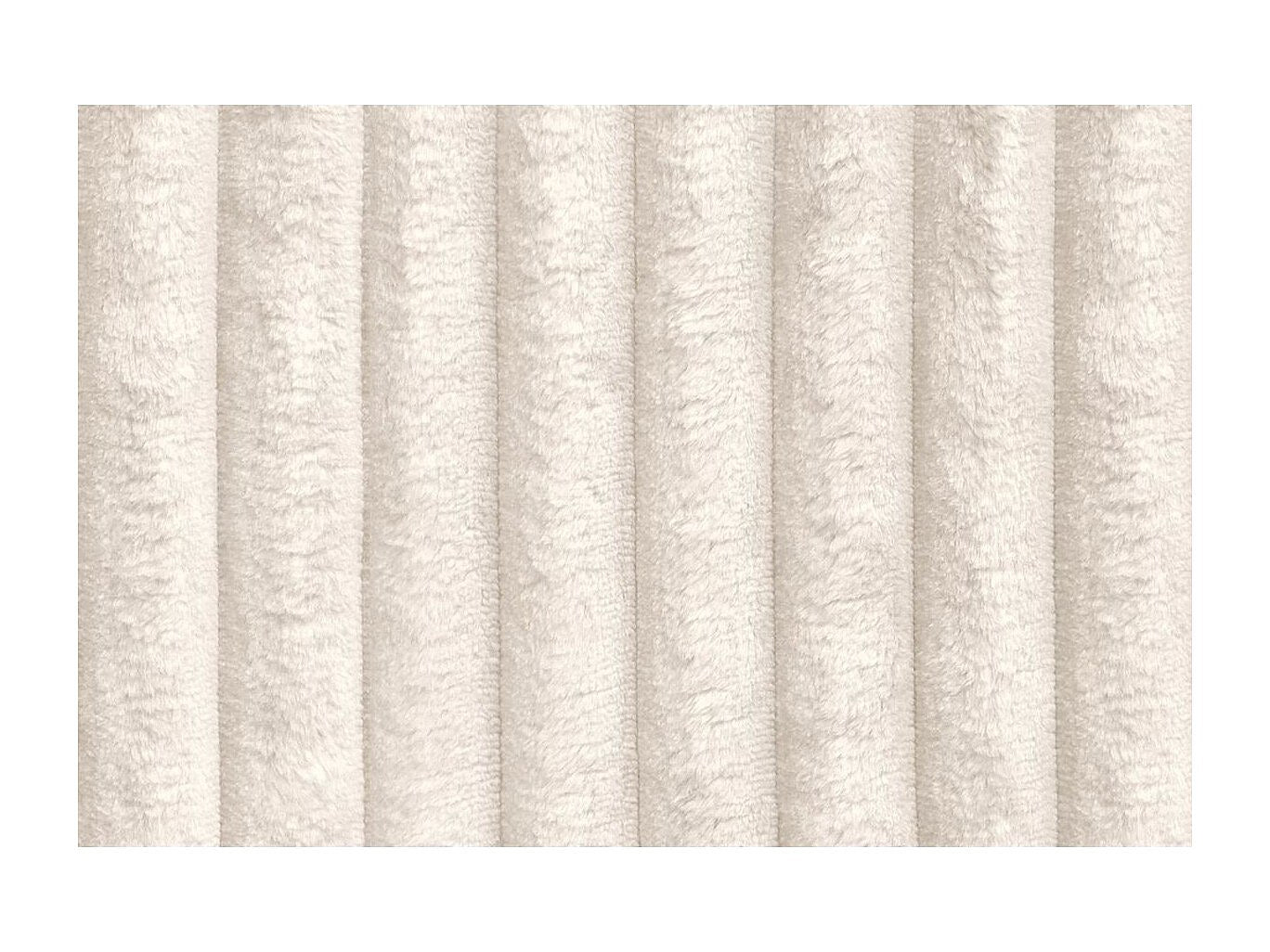 Canapé modulable convertible 2 places blanc velours