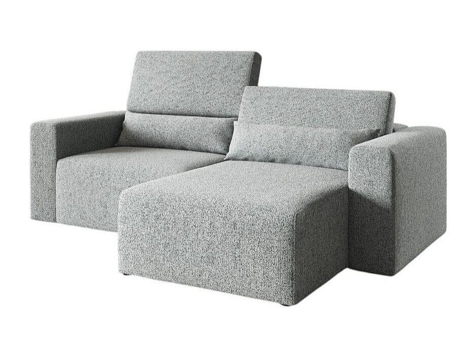 Canapé modulable gris tissu