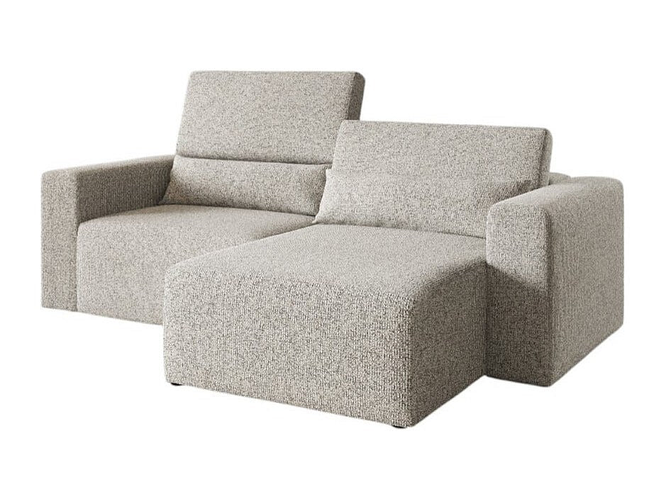 Canapé modulable beige tissu