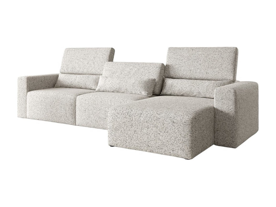 Canapé modulable beige tissu