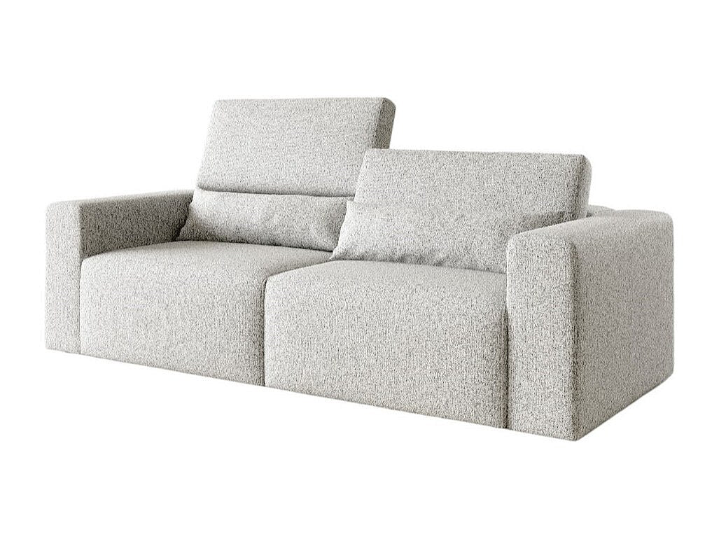 Canapé modulable beige tissu