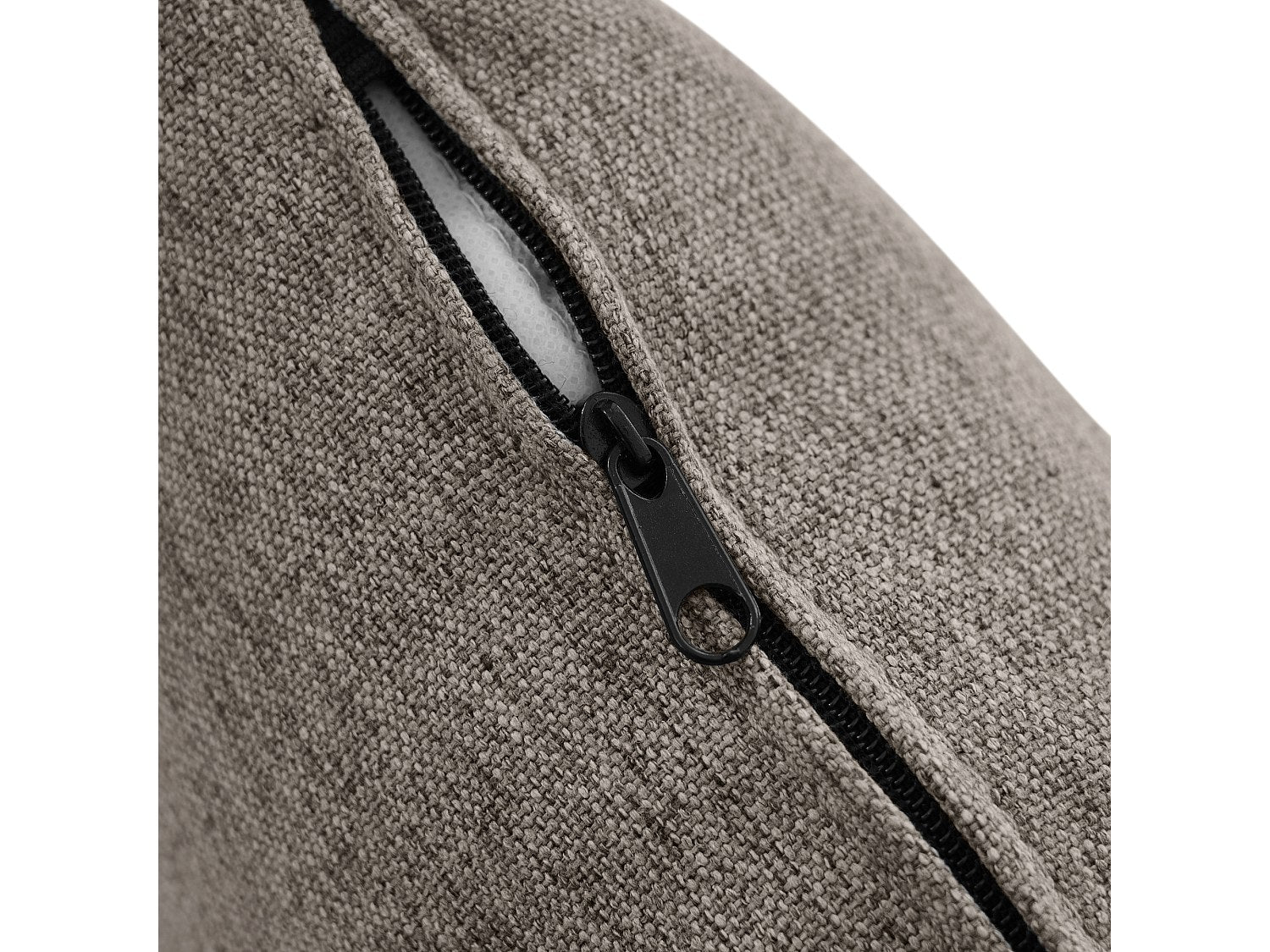 Canapé modulable gris tissu