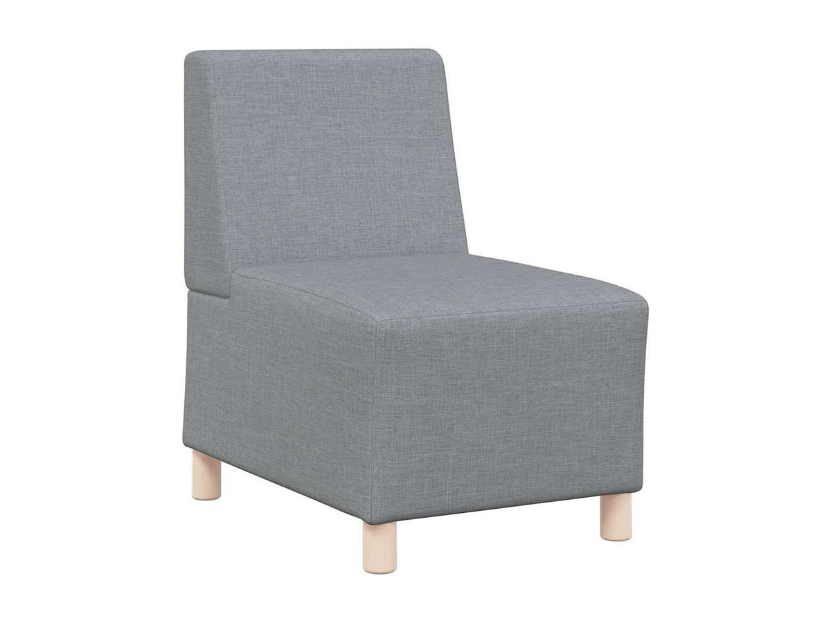 Canapé modulable gris tissu