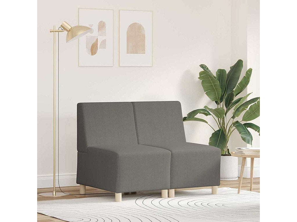 Canapé modulable gris