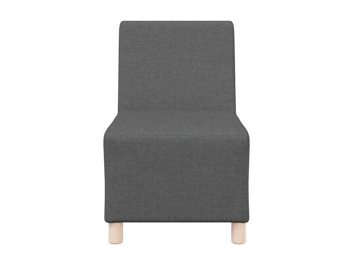 Canapé modulable gris tissu