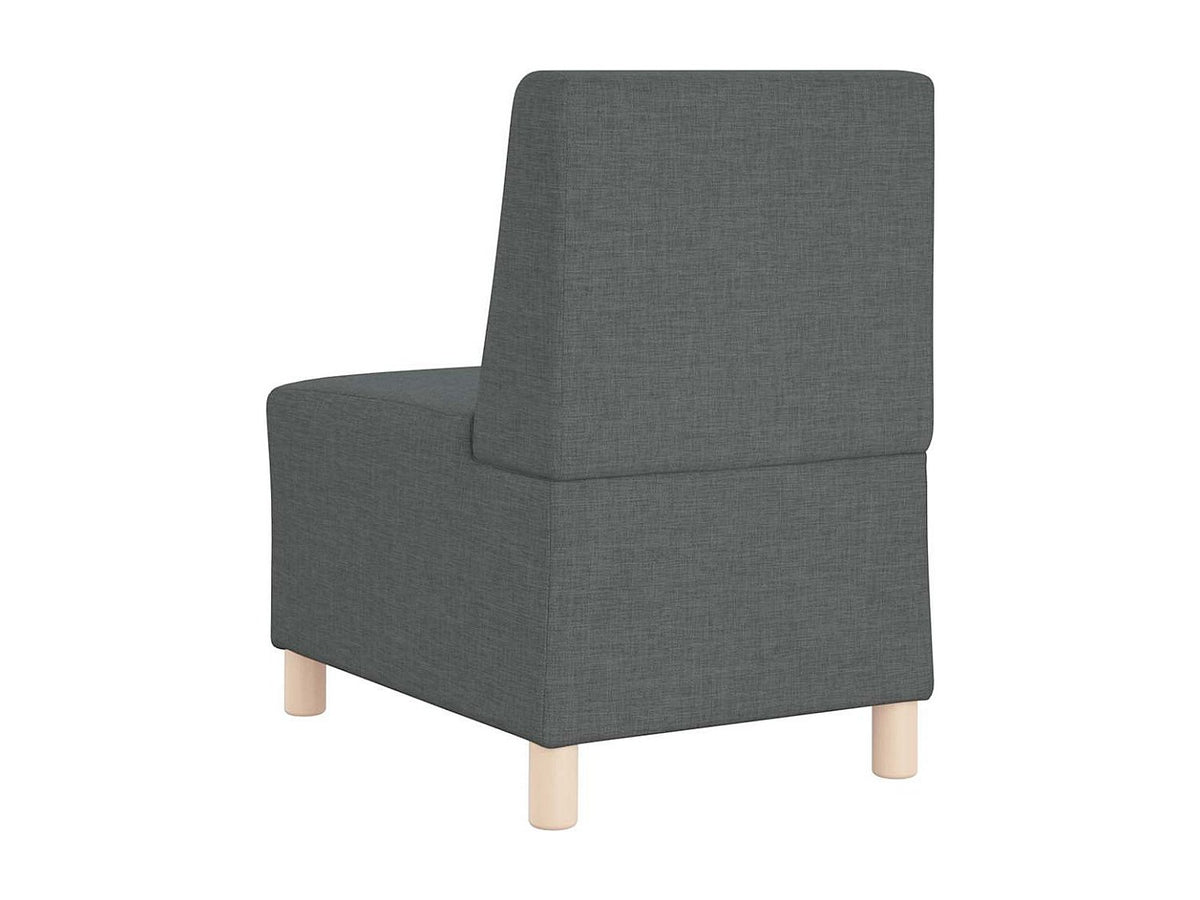 Canapé modulable gris tissu