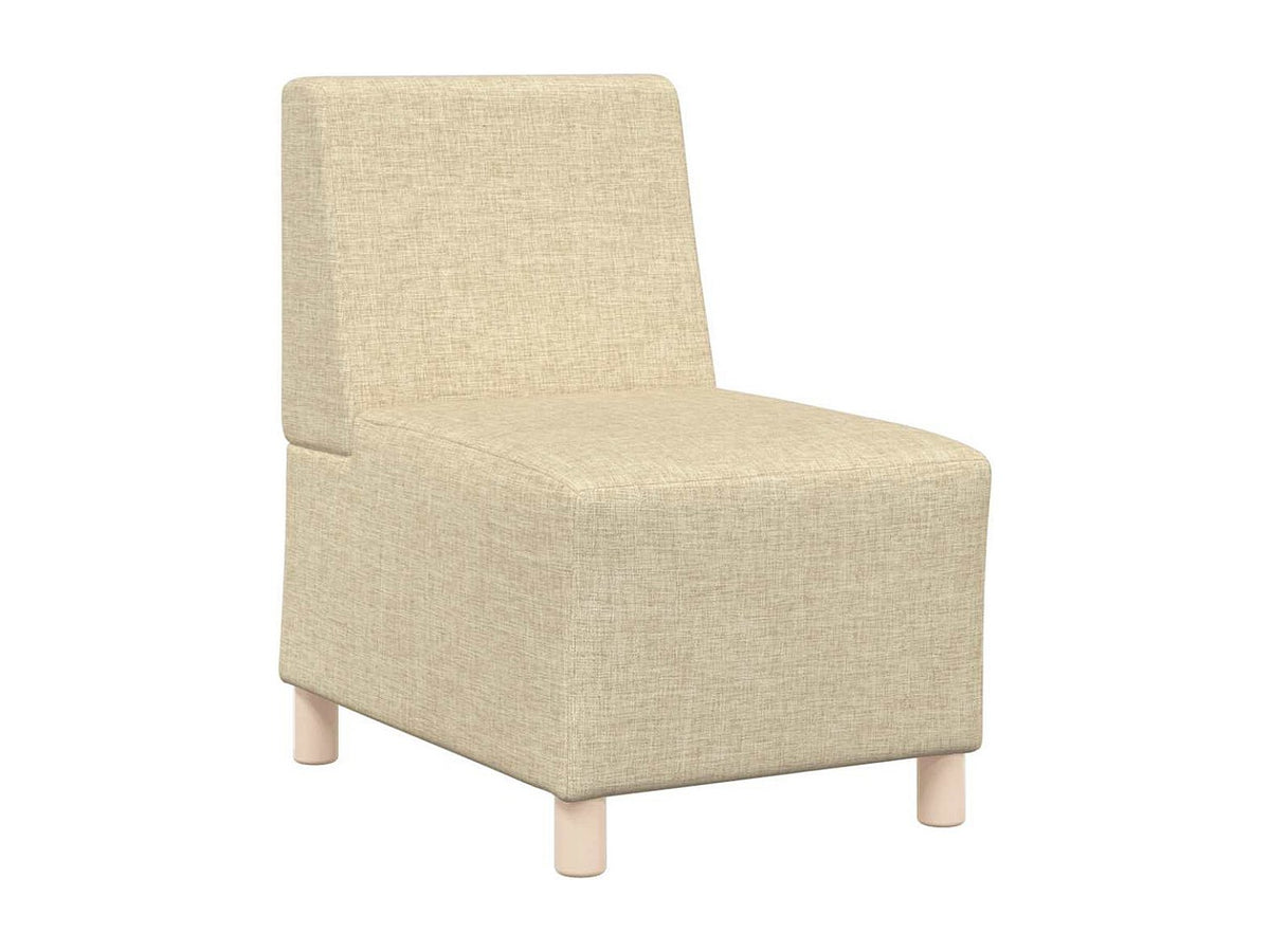 Canapé modulable beige tissu