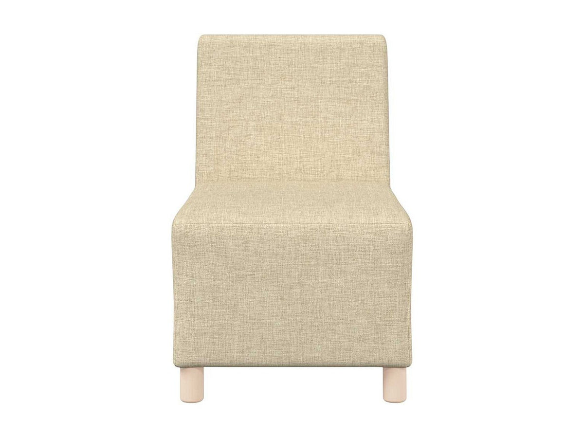 Canapé modulable beige tissu