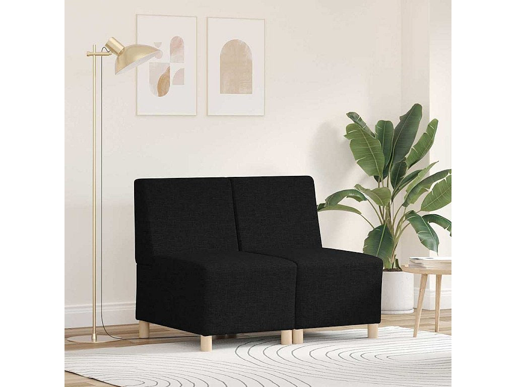 Canapé modulable noir
