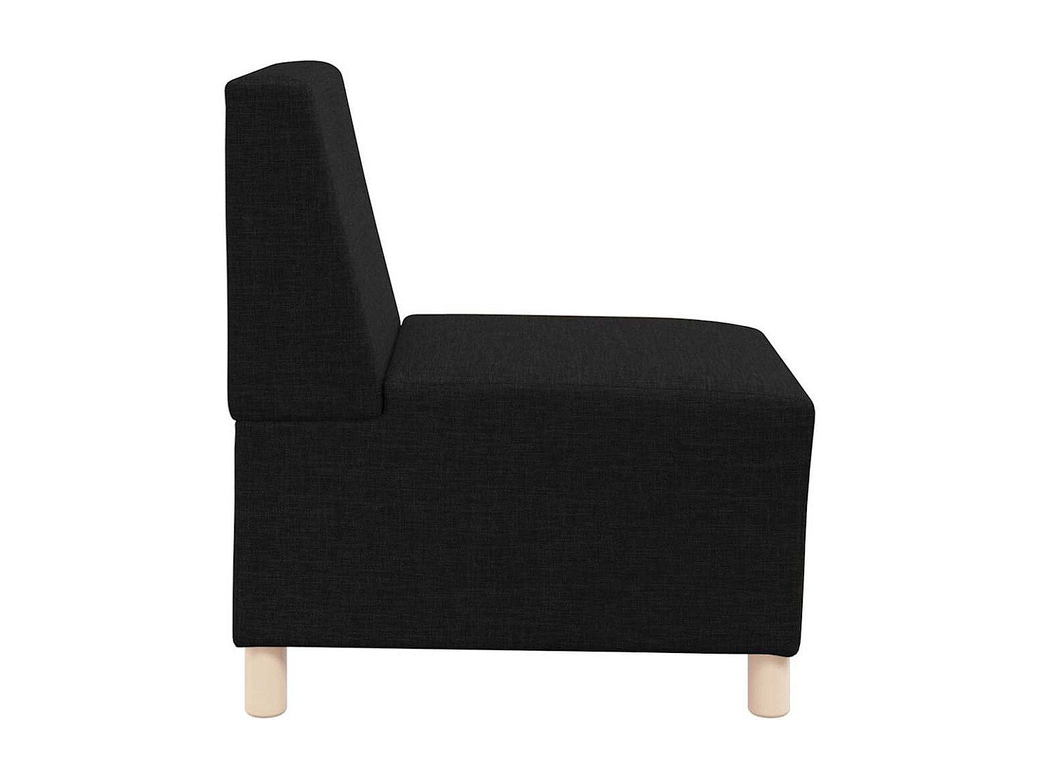 Canapé modulable noir