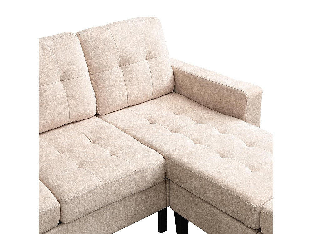 Canapé modulable convertible beige