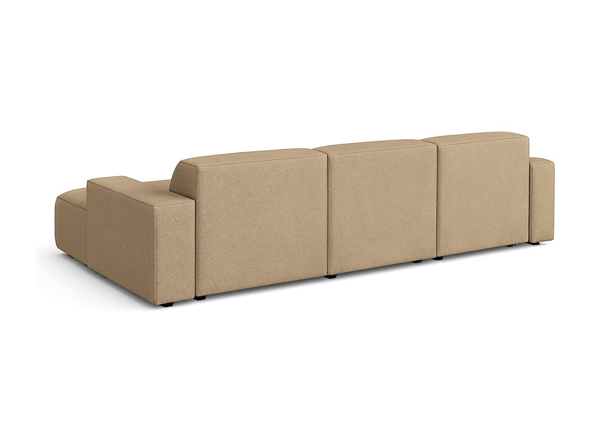 Canapé modulable marron tissu