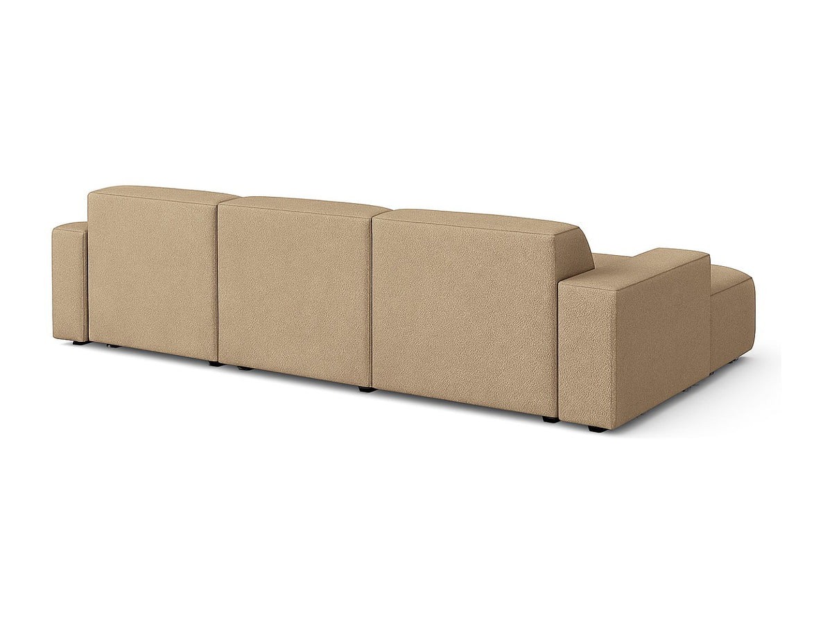 Canapé modulable marron tissu
