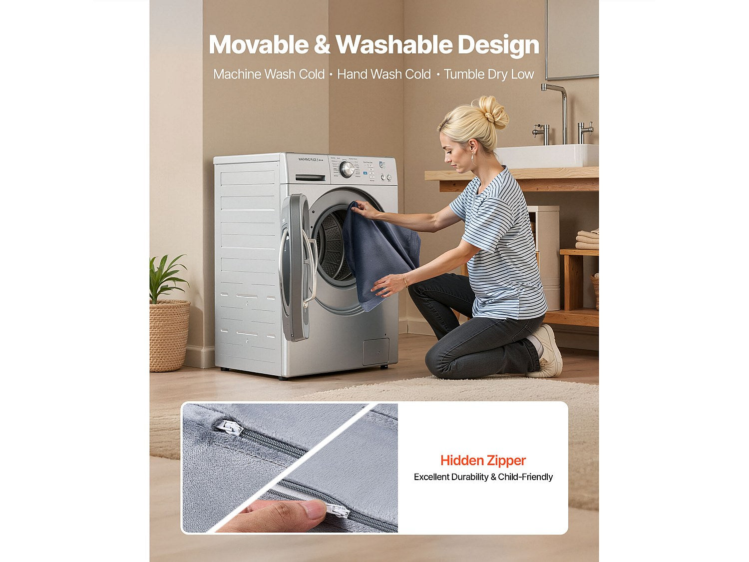 Canapé modulable convertible gris