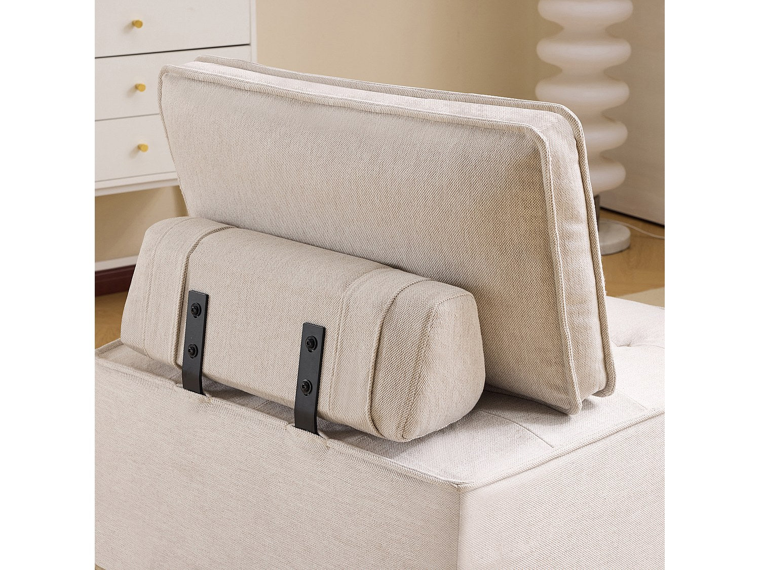 Canapé modulable beige
