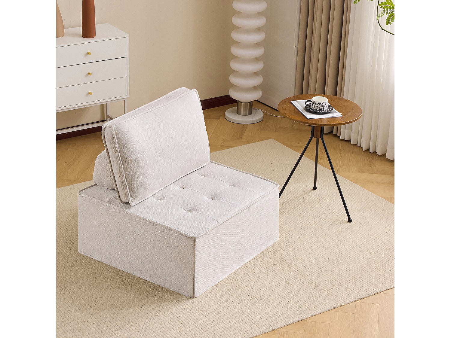 Canapé modulable beige