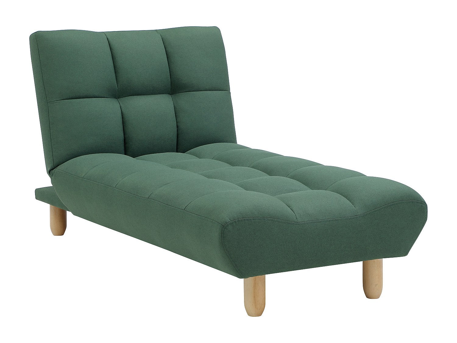Canapé modulable convertible vert tissu