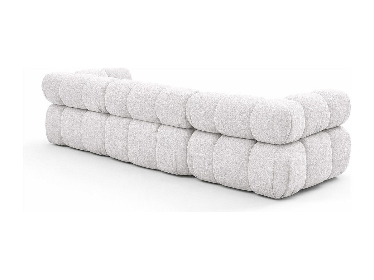 Canapé modulable 3 places beige tissu