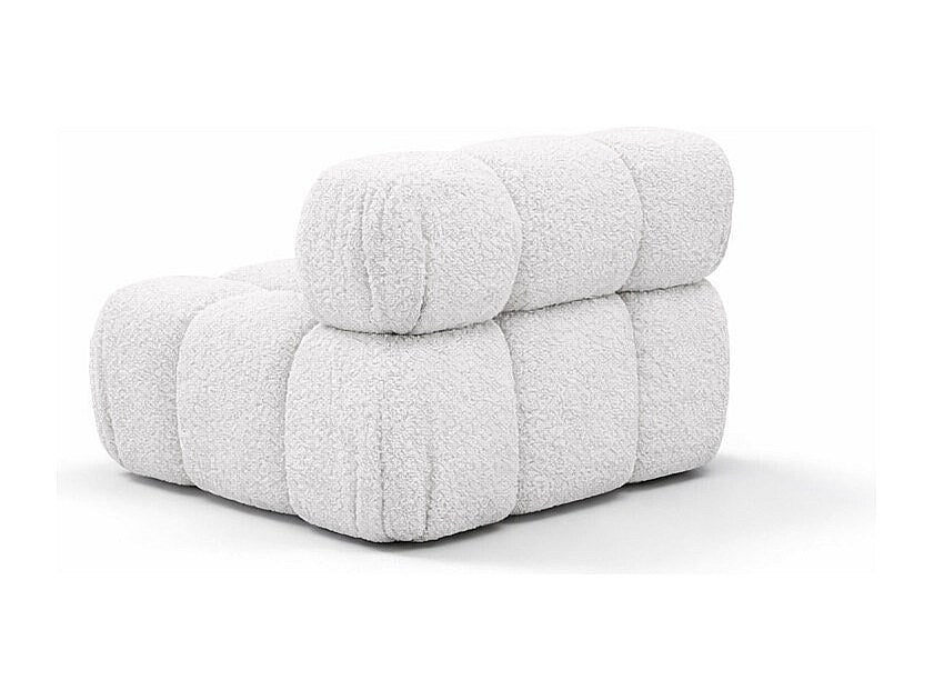 Canapé modulable beige tissu