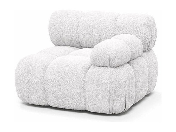 Canapé modulable beige tissu