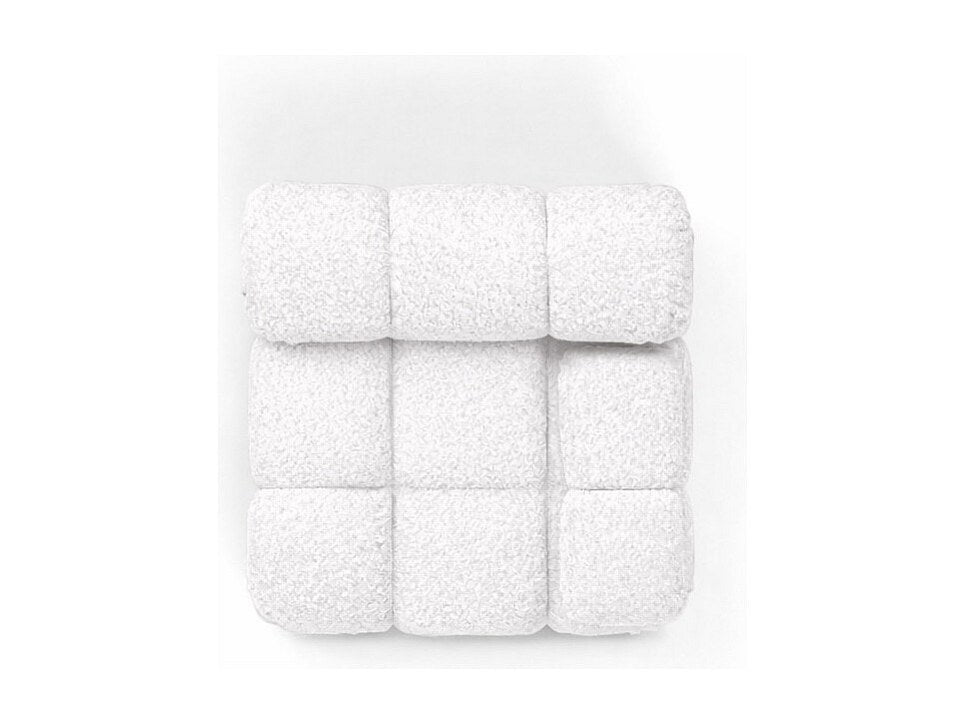 Canapé modulable beige tissu