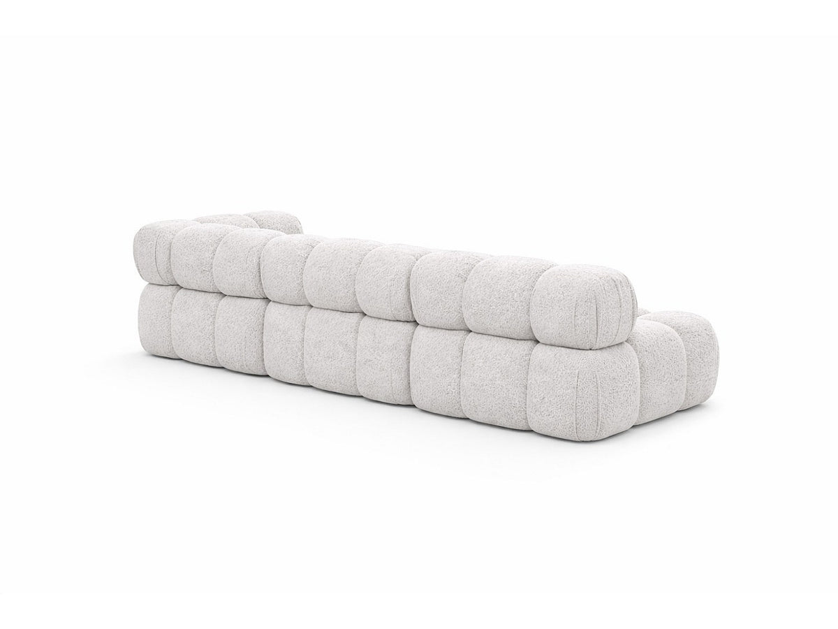 Canapé modulable beige tissu
