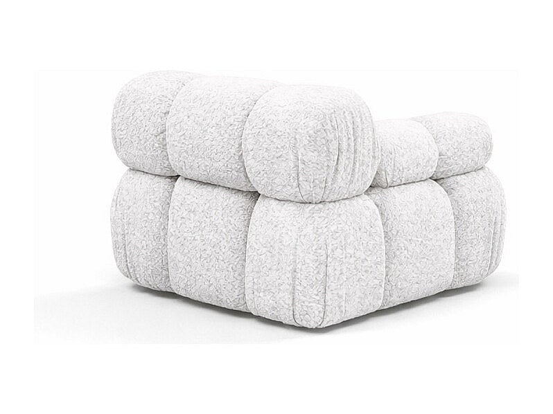 Canapé modulable beige tissu