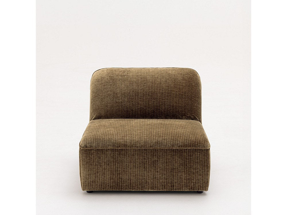 Chauffeuse modulable velours